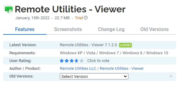 Remote-Utilities-Viewer