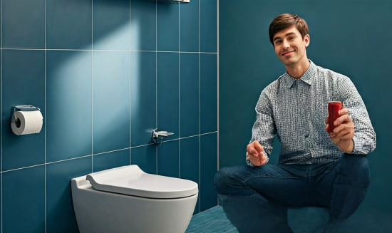 세제가 잘 듣지 않았던 변기 얼룩이 콜라 한 캔으로 말끔히