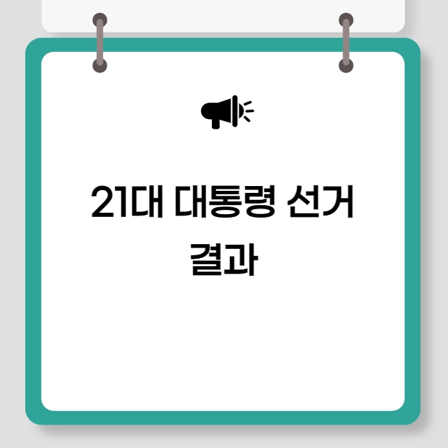 대통령 선거 결과