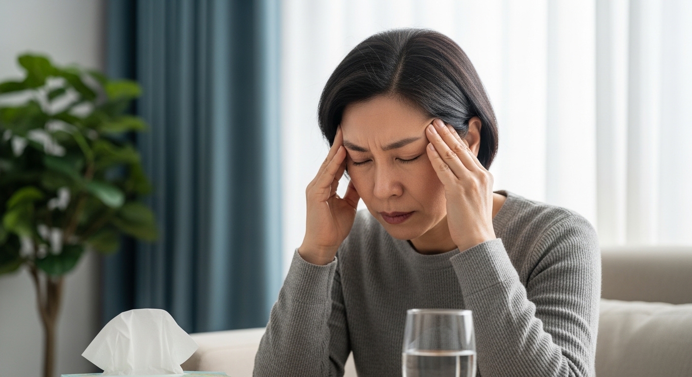 미세먼지 두통이 올 때 바로 할 수 있는 조치