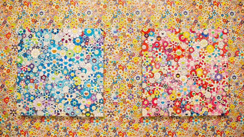 유명 아티스트 무라카미 타카시의 창의성을 뛰어넘는 포트폴리오VIDEO: New Exhibition of Takashi Murakami Works Showcases His Genius in a Variety of Art
