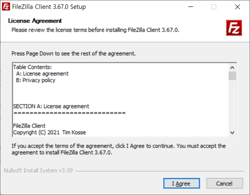 ftp 프로그램 FileZilla 파일질라 다운로드 설치하기