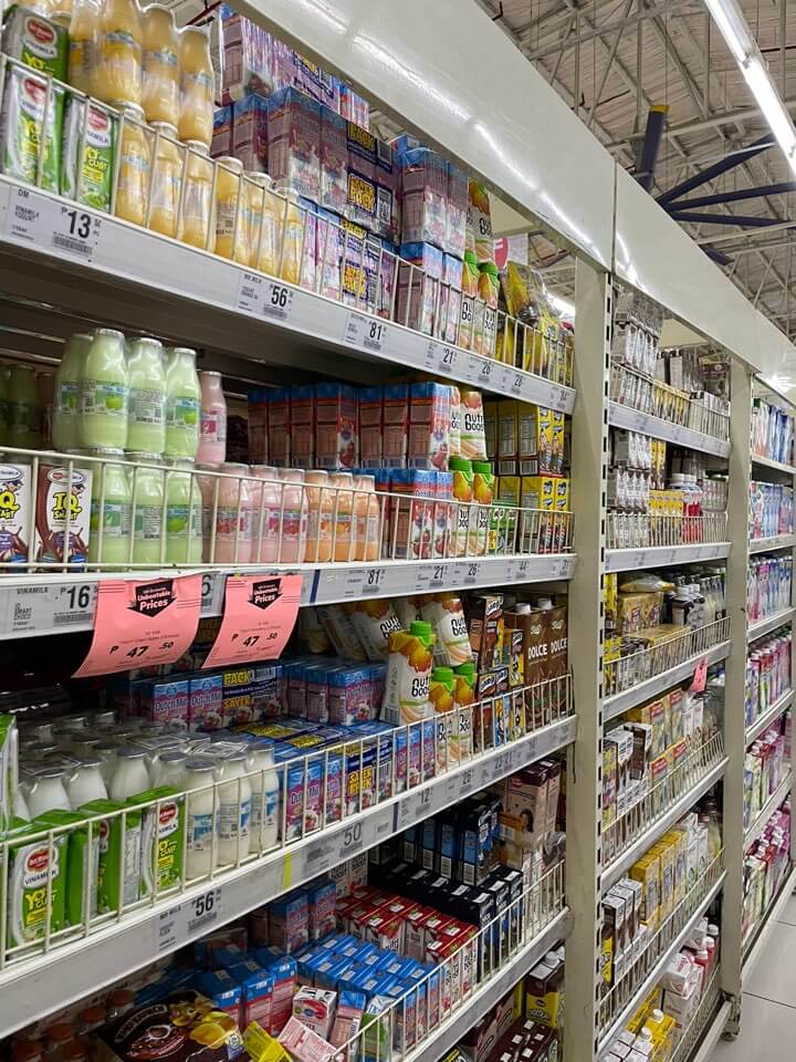 세부쇼핑-세이브모어-우유