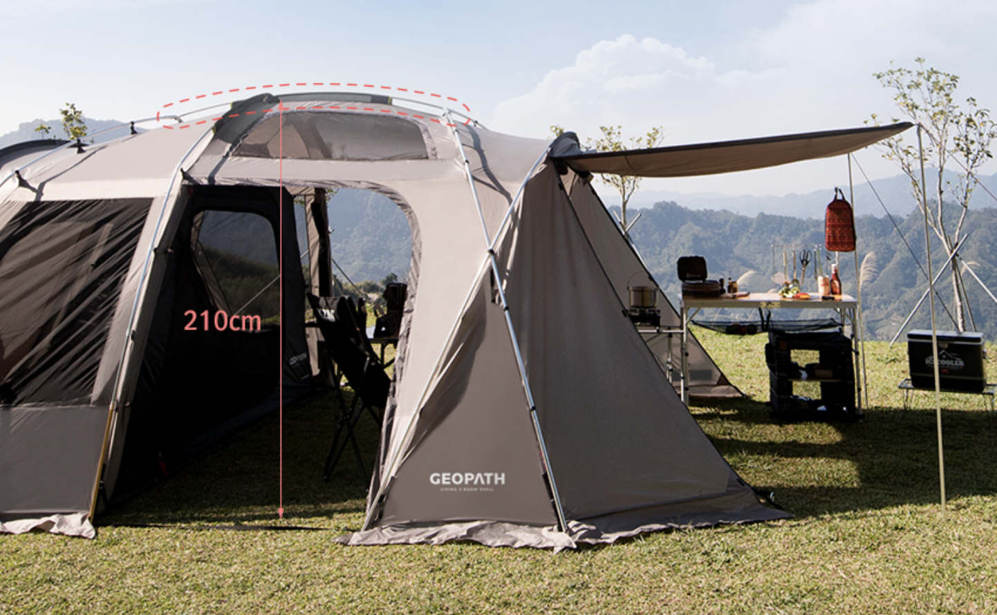 카즈미 지오패스 텐트 이미지10