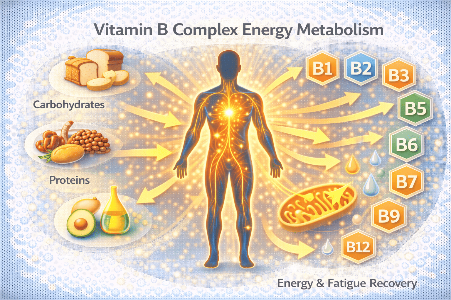 비타민B군의 피로 관리 역할