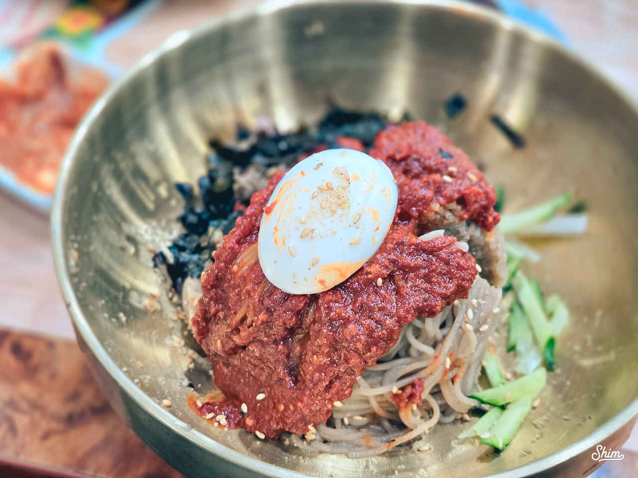 강계 봉진막국수 비빔막국수