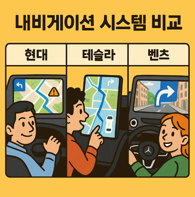 내비게이션 시스템 비교