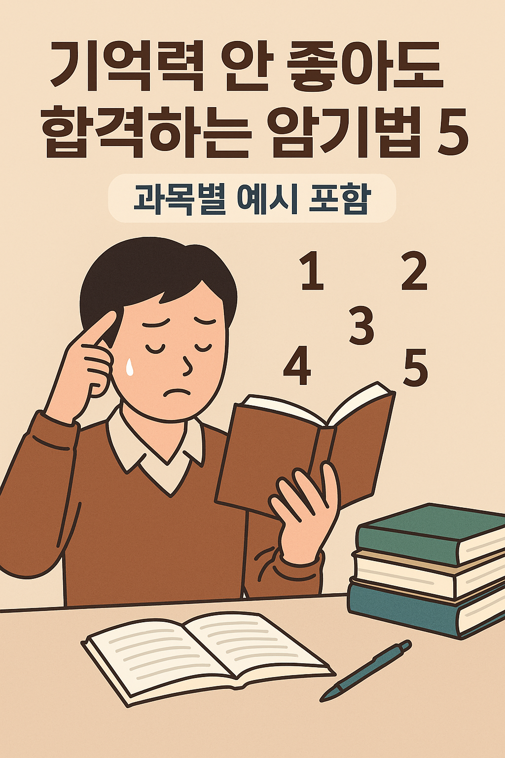 기억력 안 좋아도 합격하는 암기법 5가지 &ndash; 과목별 예시 포함
