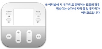 린나이보일러 에러코드 11