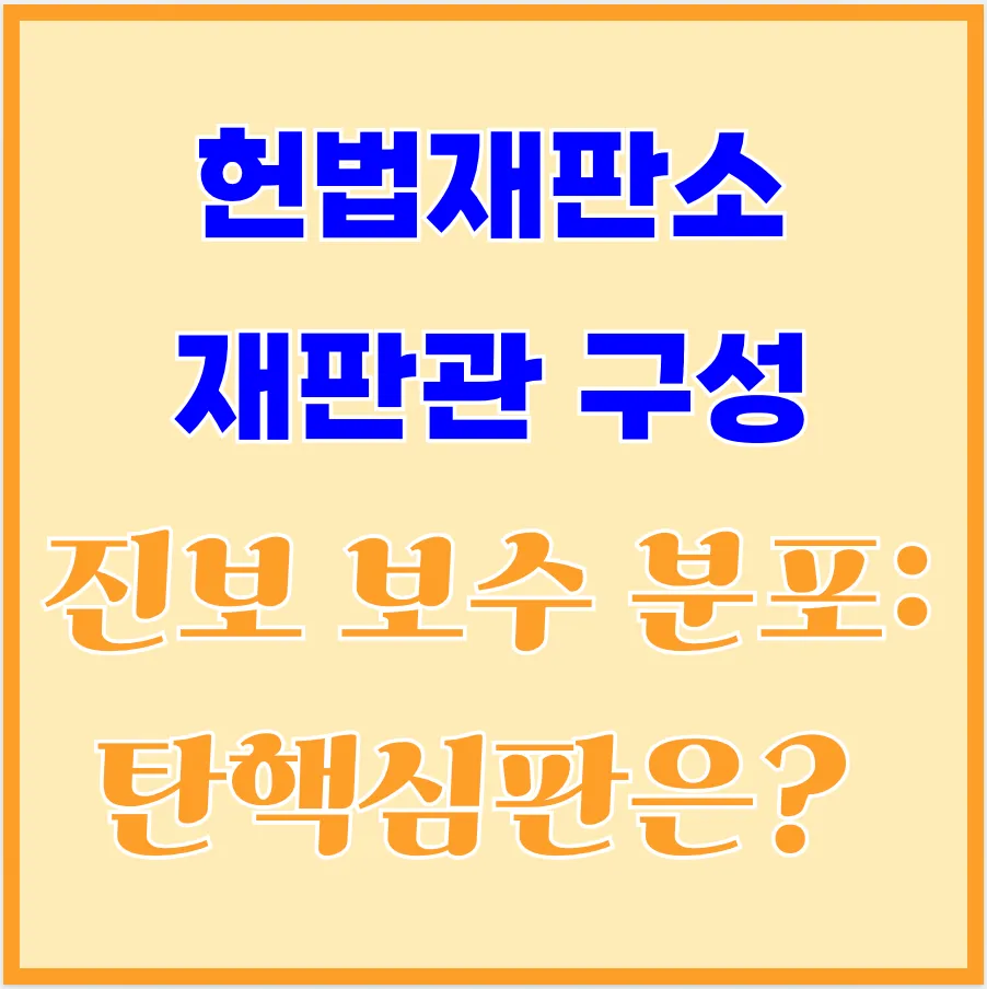 헌법재판소-재판관-구성
