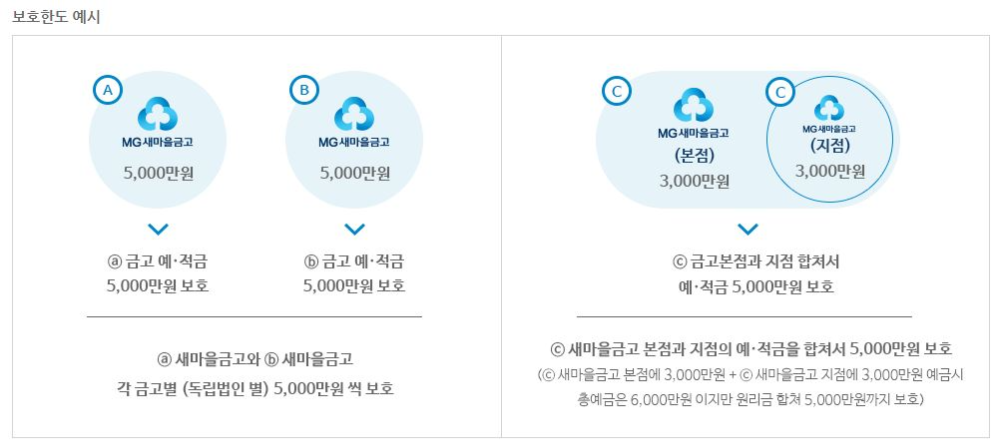 새마을금고-예금자보호제도