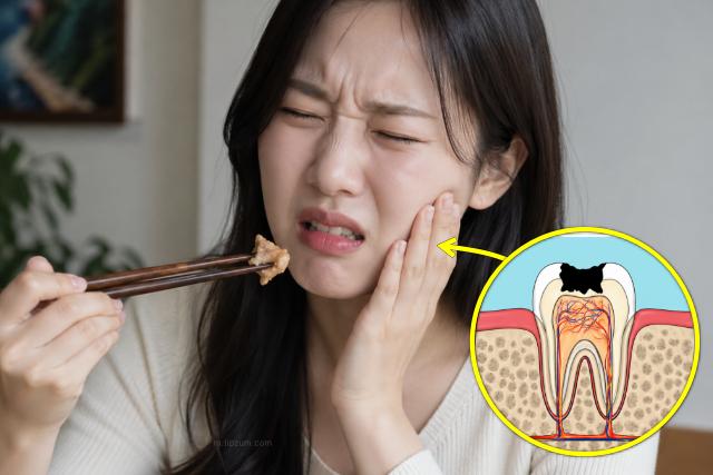충치 증상 씹을때마다 통증