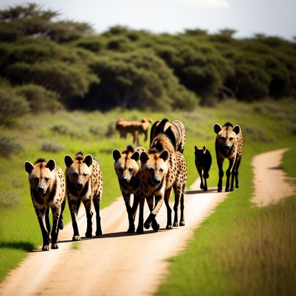 하이에나 무리