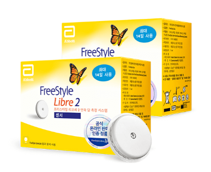 무채혈 연속 혈당측정기 프리스타일 리브레2