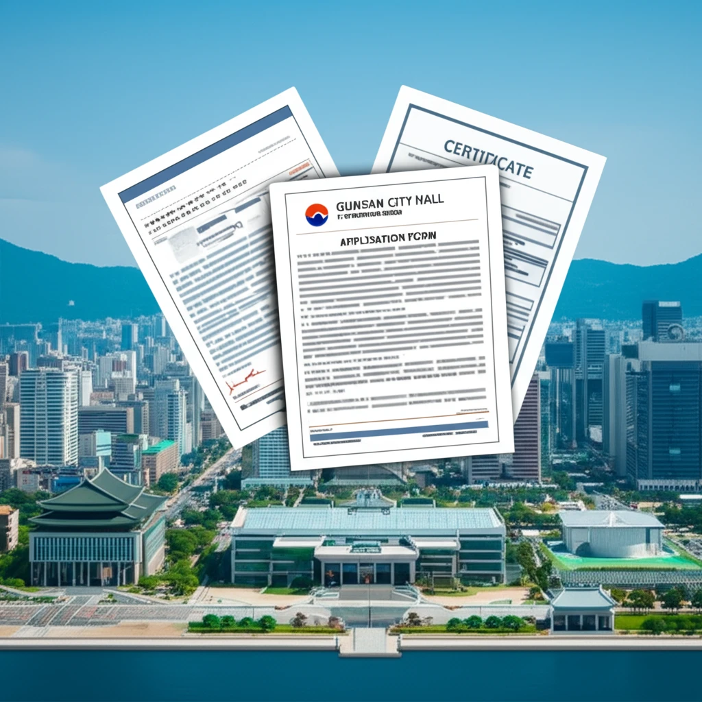 군산시 학자금대출 이자지원 신청 절차..