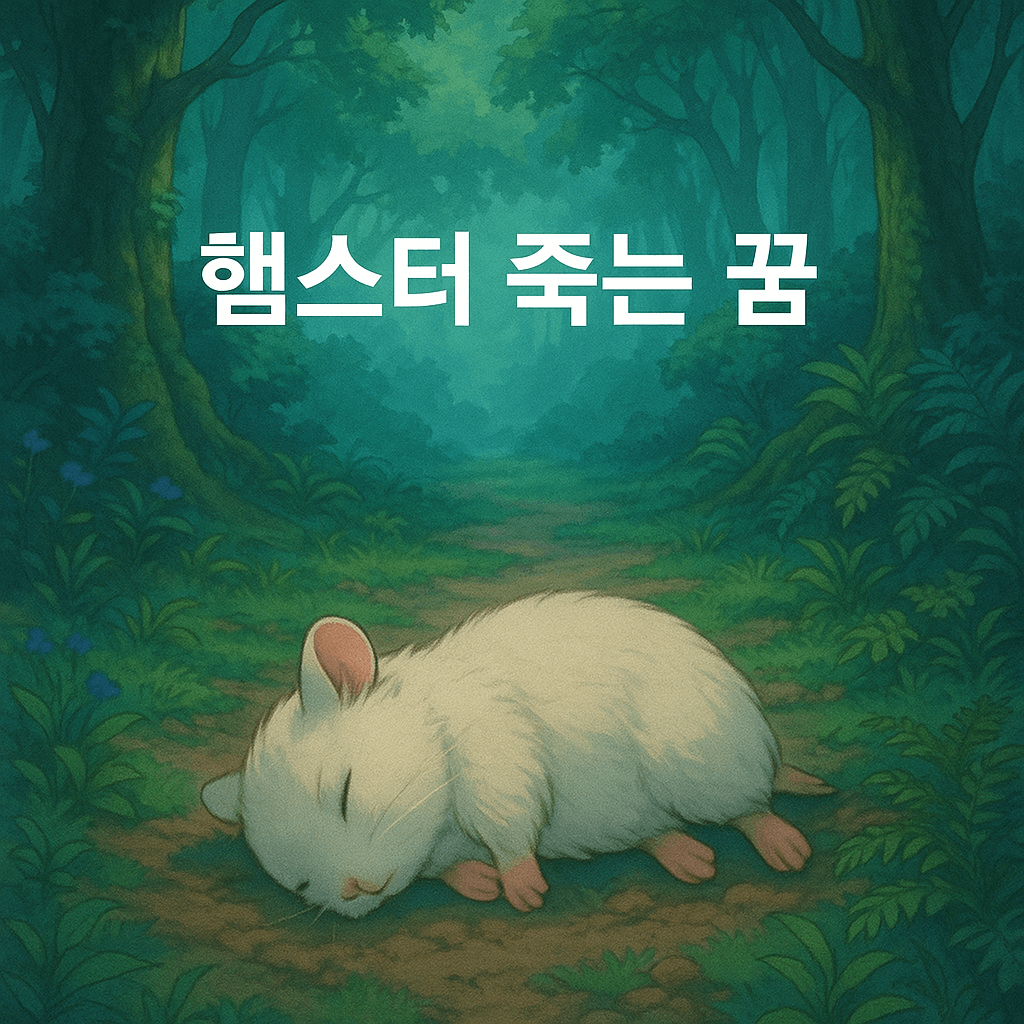 햄스터 죽는 꿈