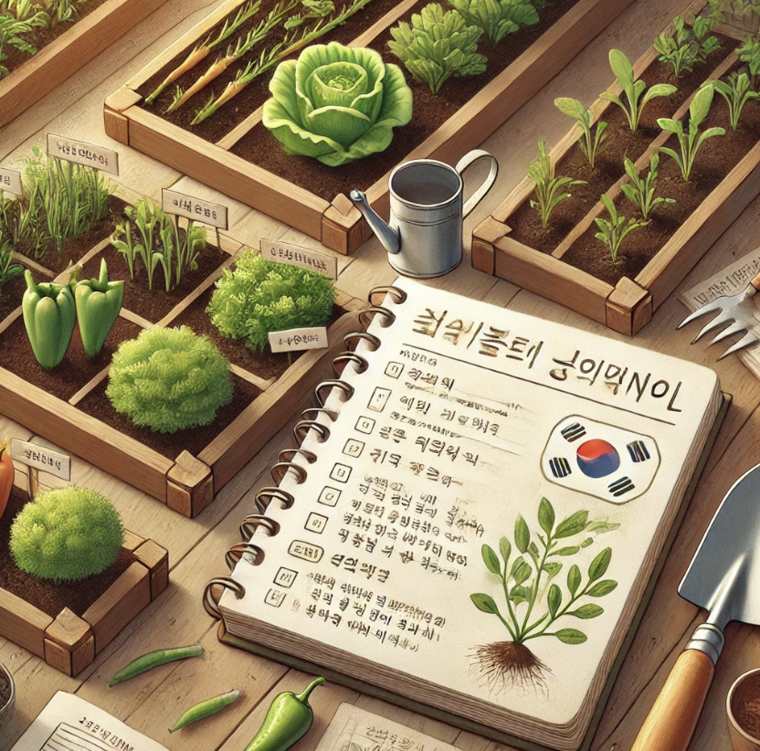 텃밭 일지