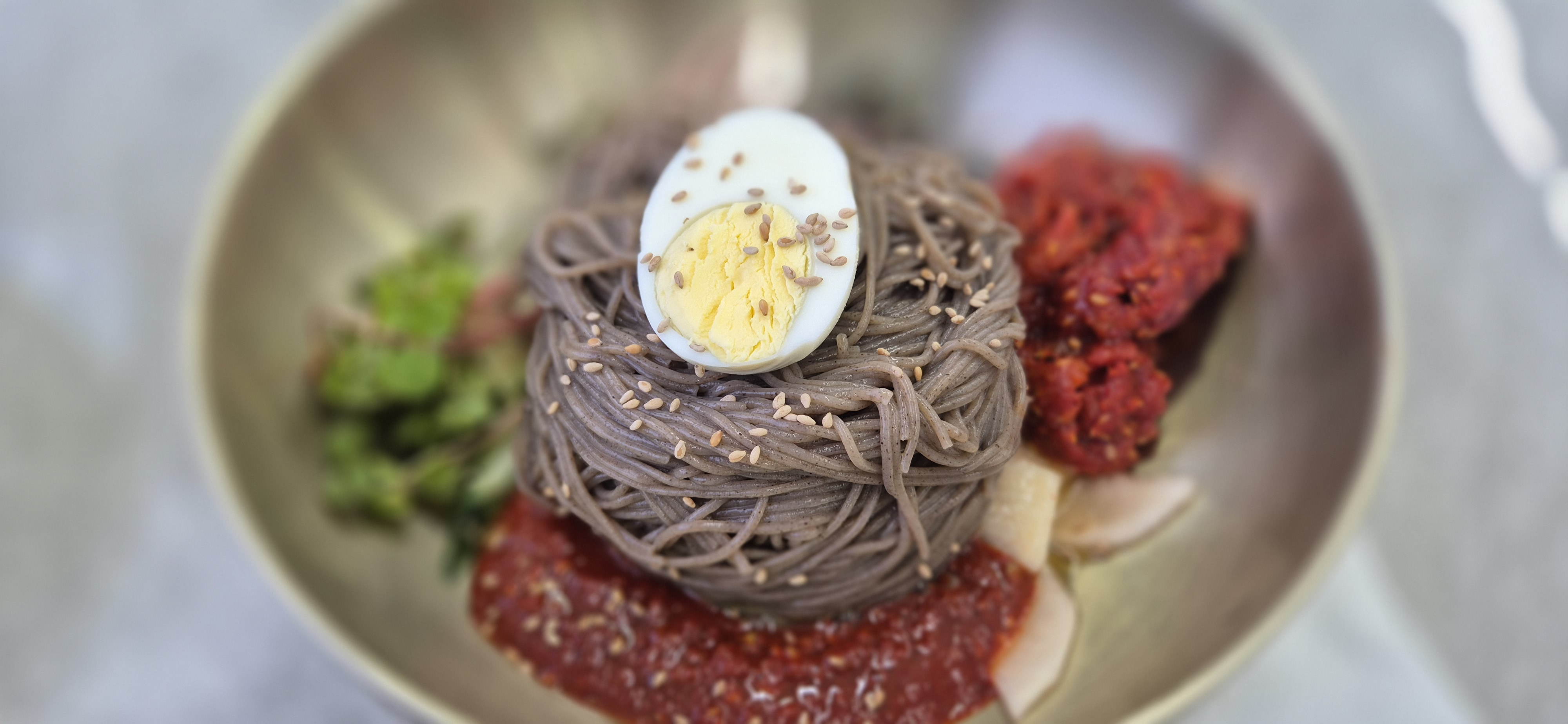 명태회비빔막국수