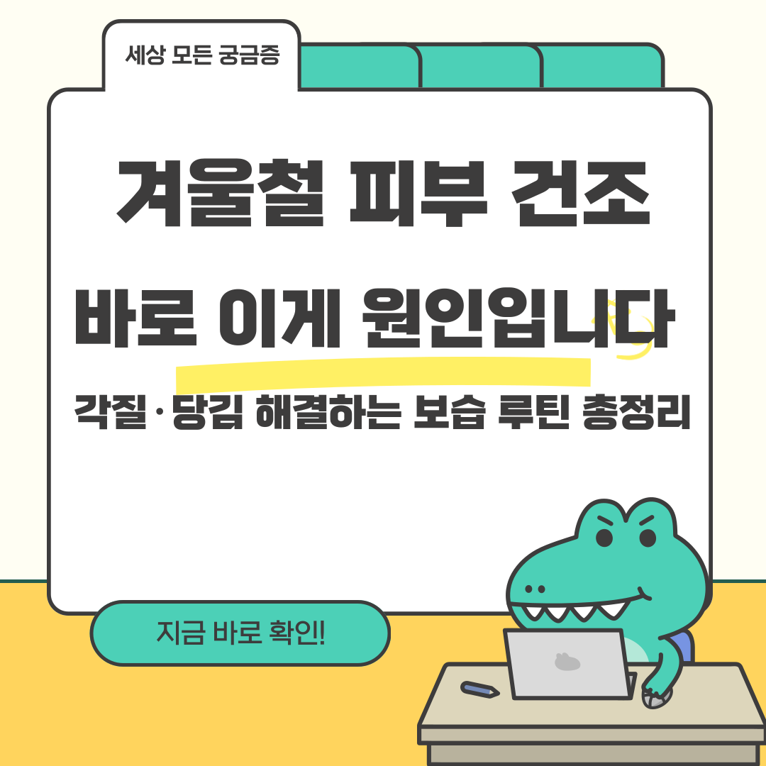 겨울철 피부 건조