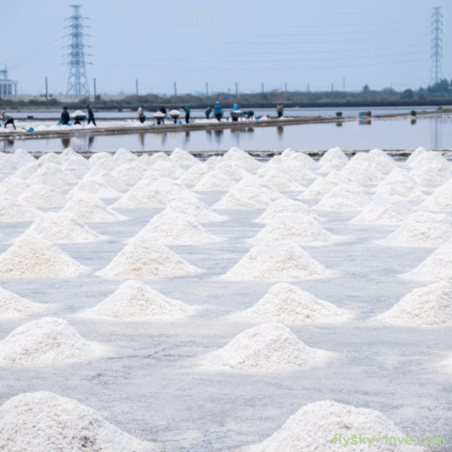 햇빛 소금 천일염