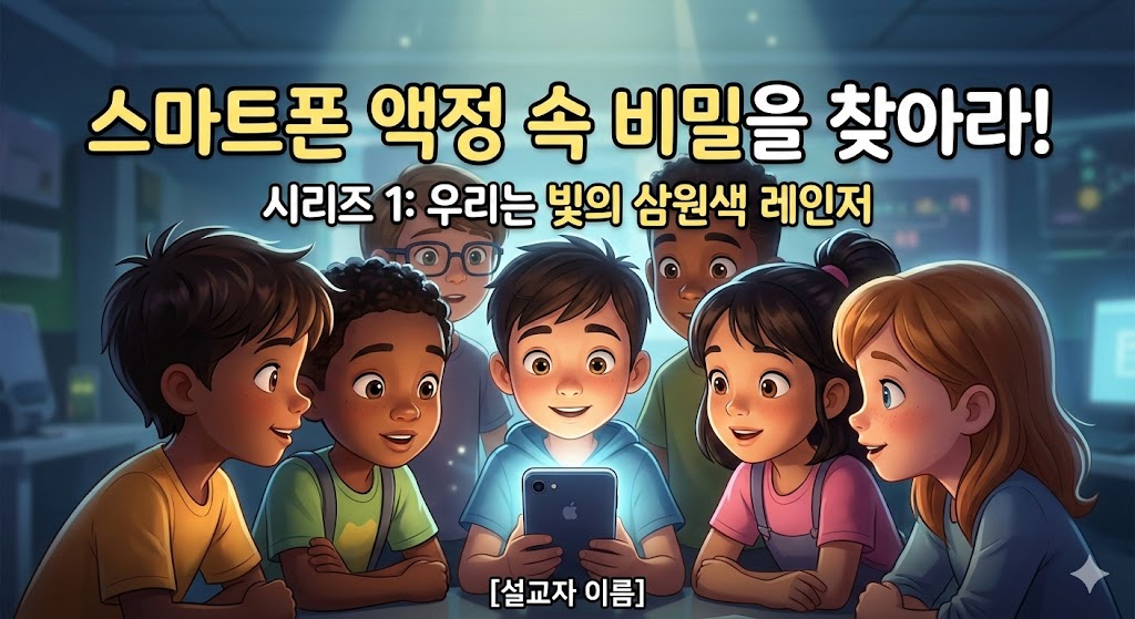 스마트폰 액정 속에 숨겨진 비밀을 찾아라! (부제: 우리는 빛의 삼원색 레인저) / 빛 시리즈설교 3-1