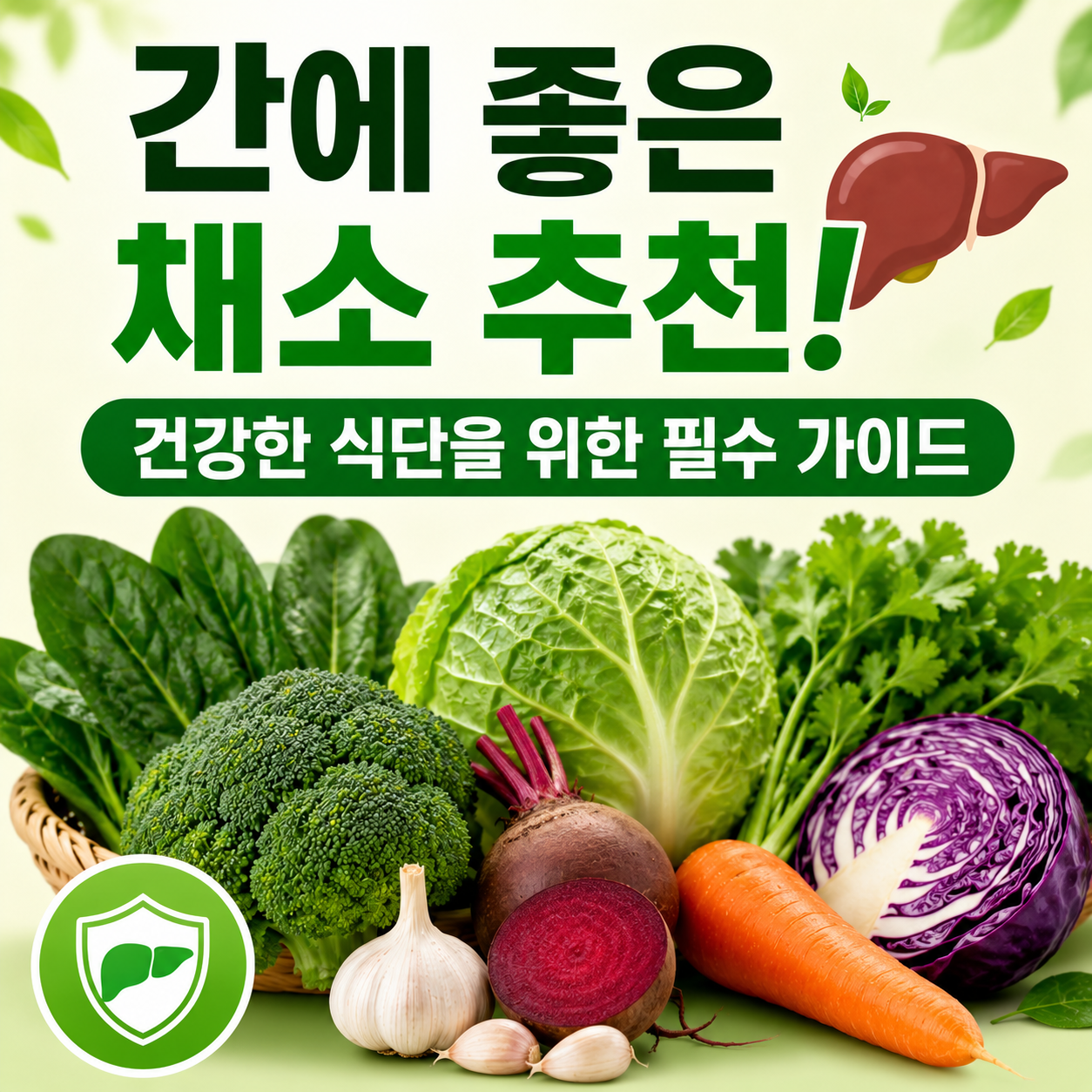 간에 좋은 채소