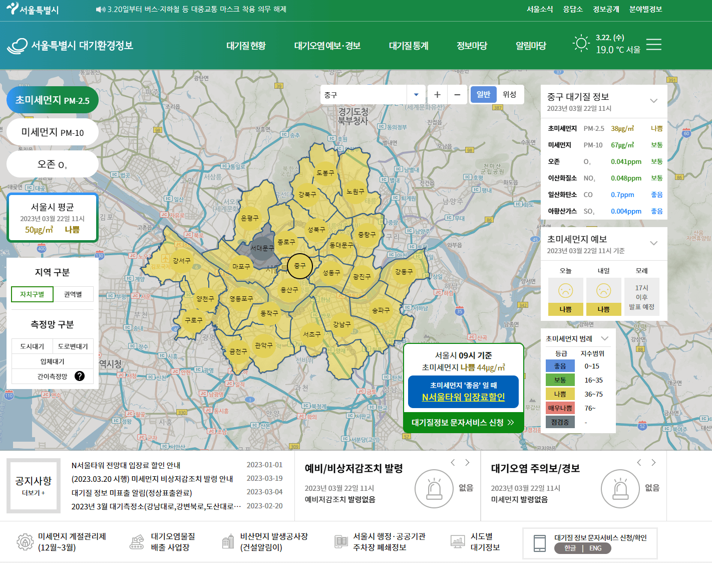 미세먼지 사이트