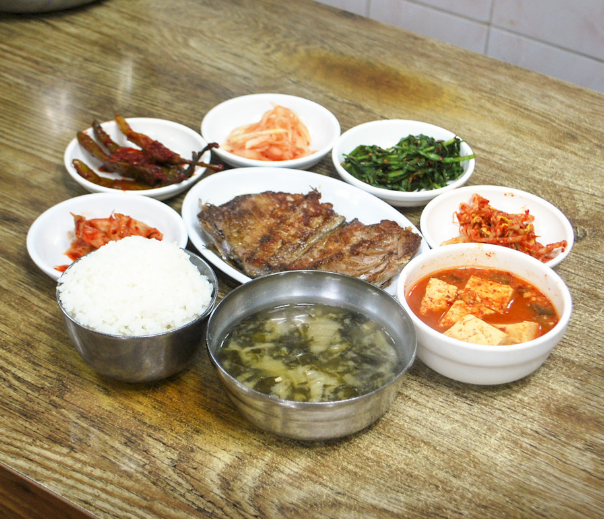 오복식당 대표메뉴