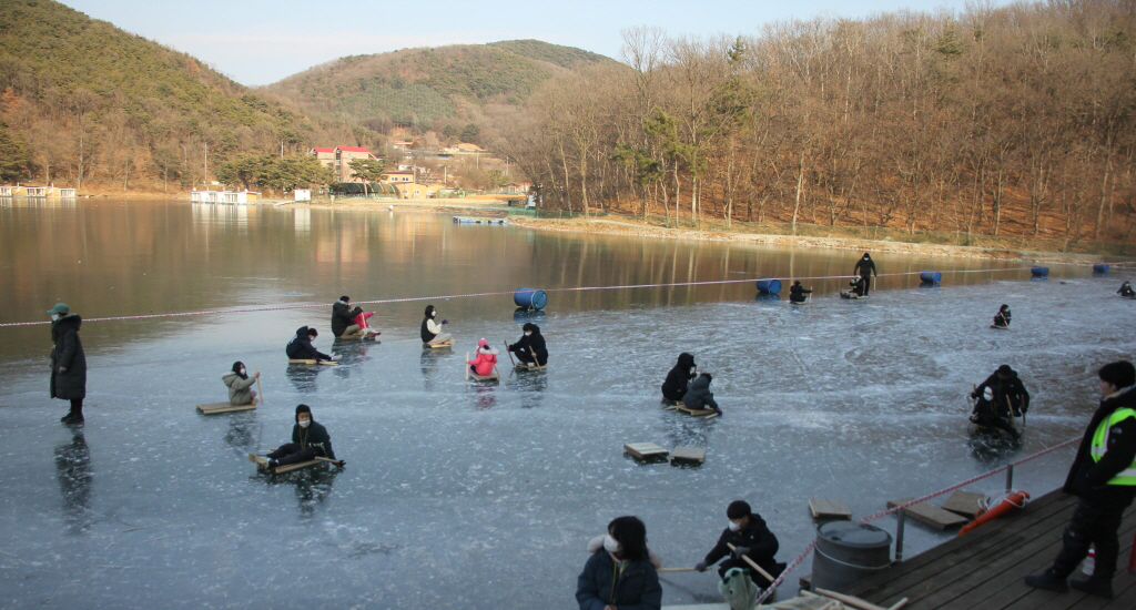 강화 신선지 빙어 축제