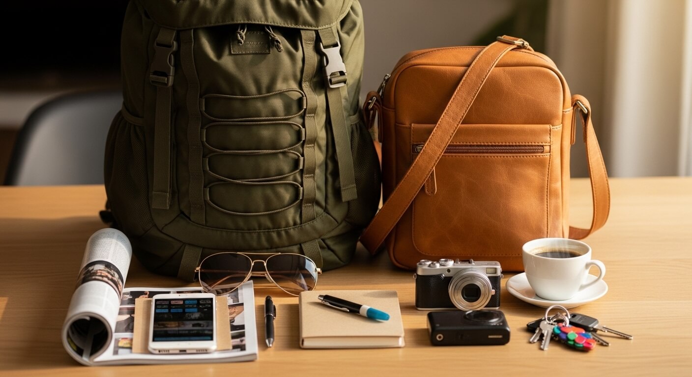 목적과 일정에 따른 준비성과 노마드의 체계적인 라이프스타일