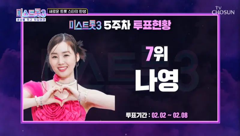 미스트롯3-5주차-7위-나영