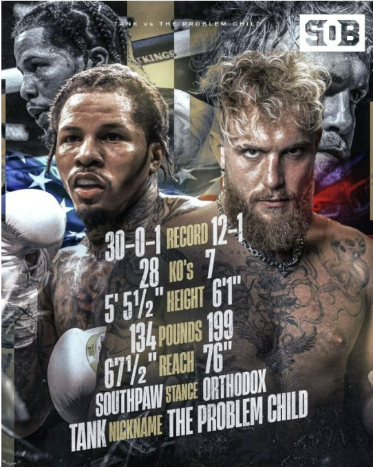 제이크폴 저본타 중계 UFC 경기 11월 14일