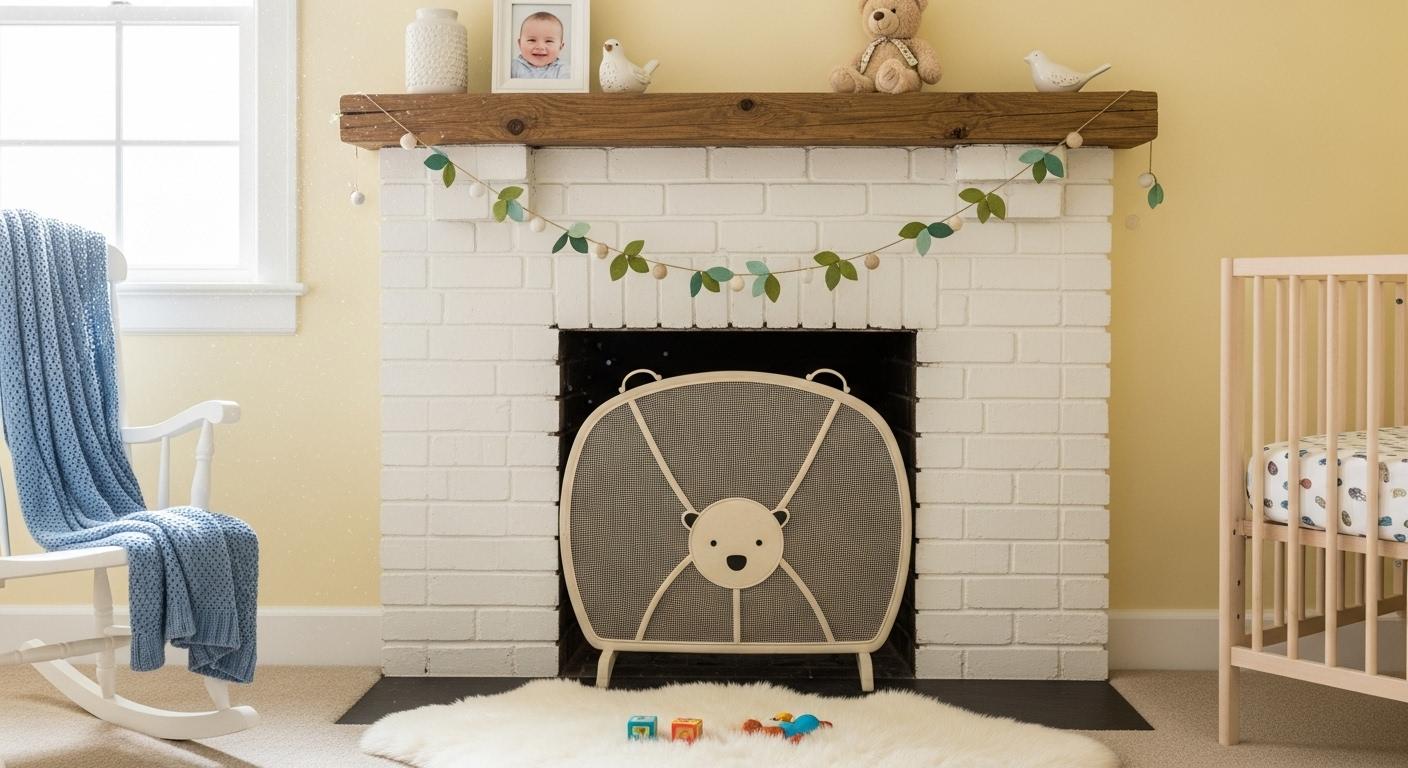아기방 난로