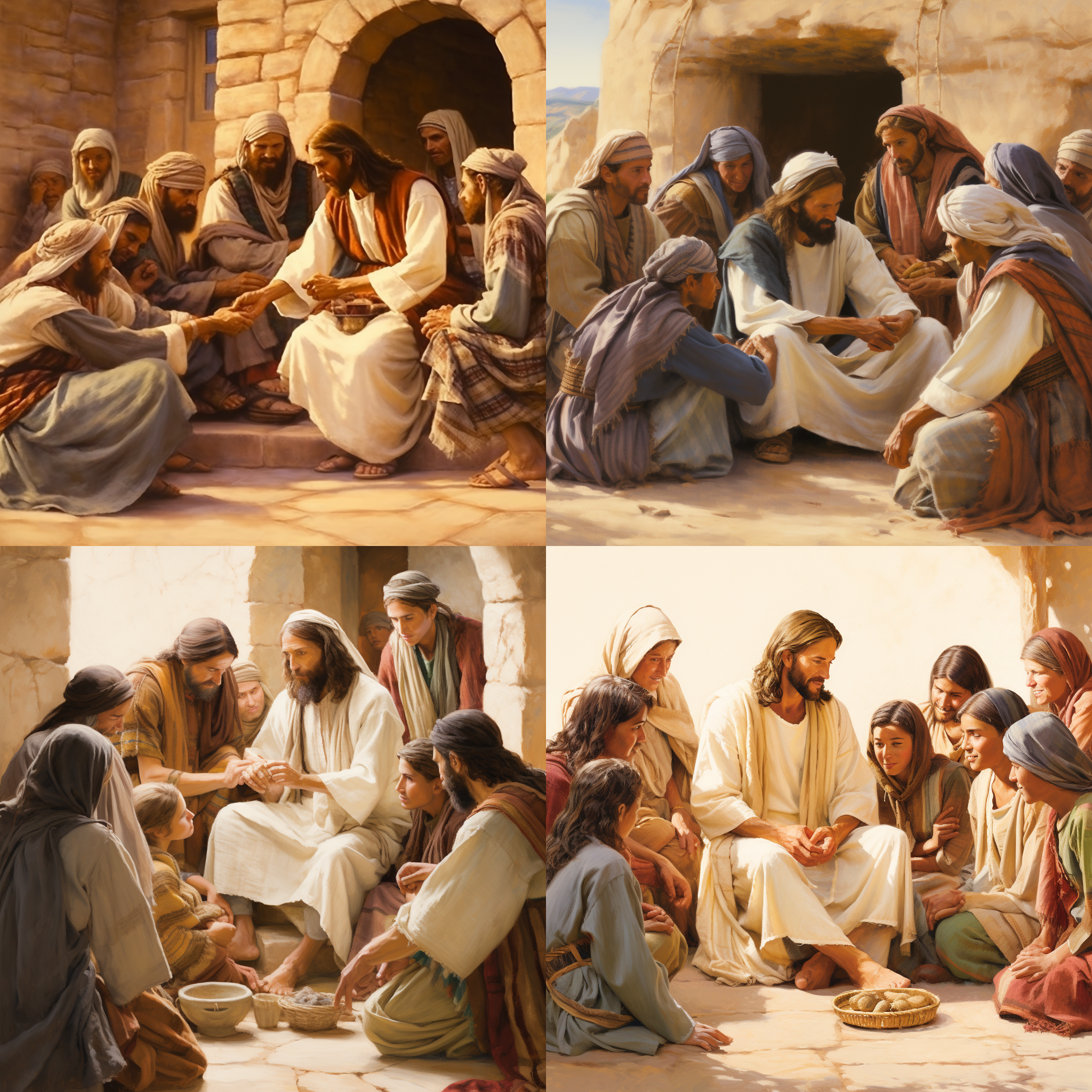 주님, Lord, 발을 씻기심