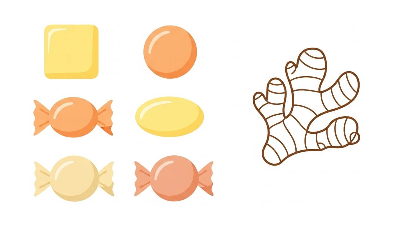 인기 생강 사탕 브랜드 및 추천 제품