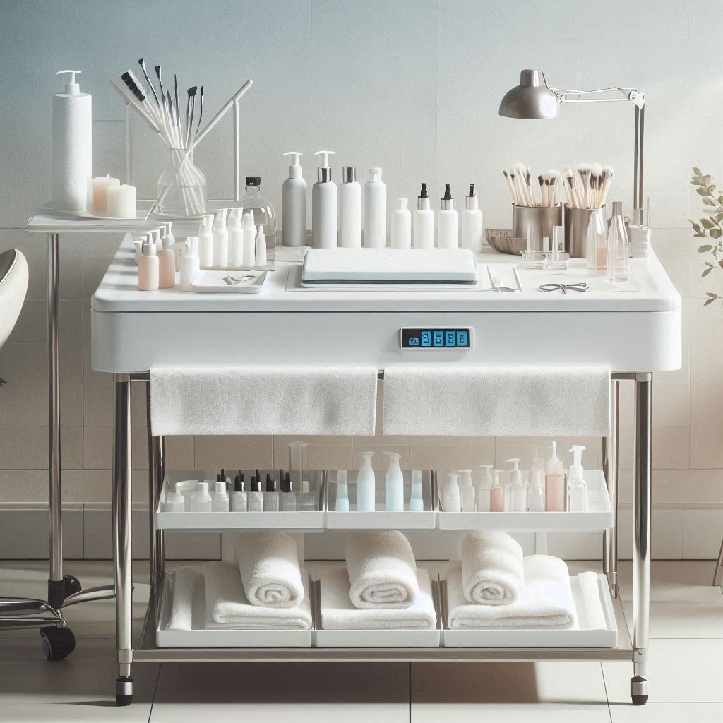 피부,체형관리 샵 배경