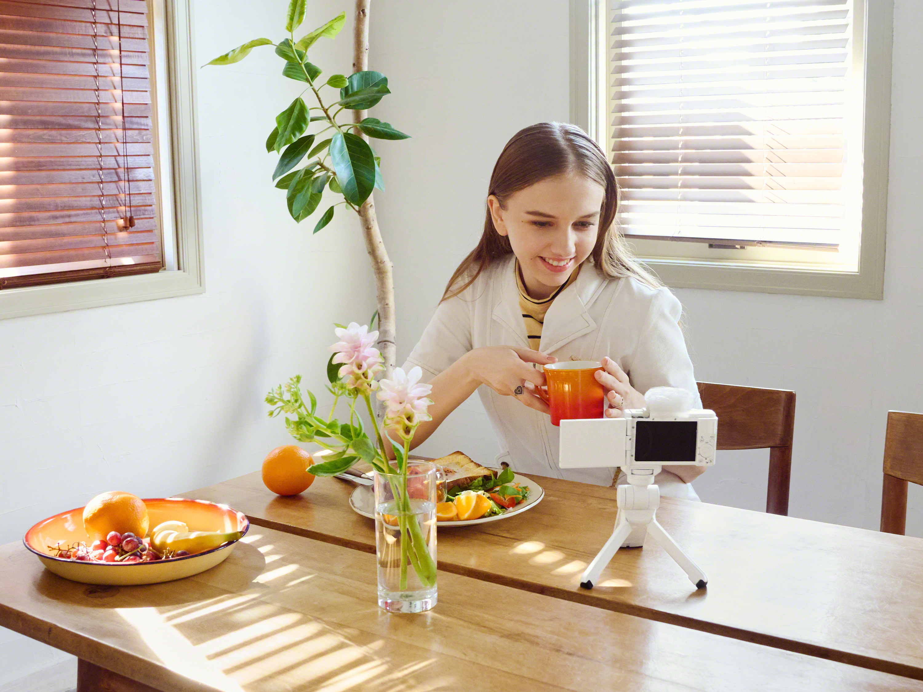 소니 나를 담는 브이로그 카메라 ZV-1F