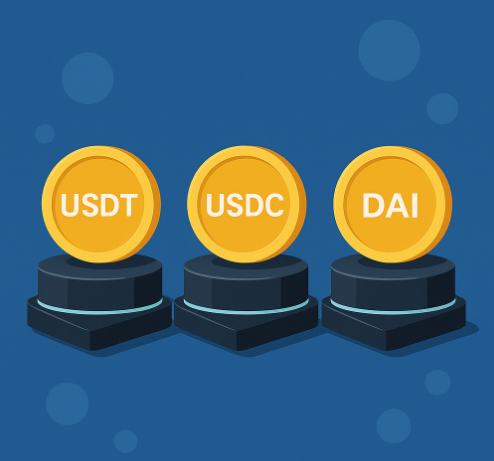 스테이블 코인, USDT, USDC, DAI, 암호화폐