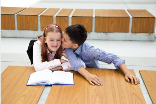 elementary student open communication