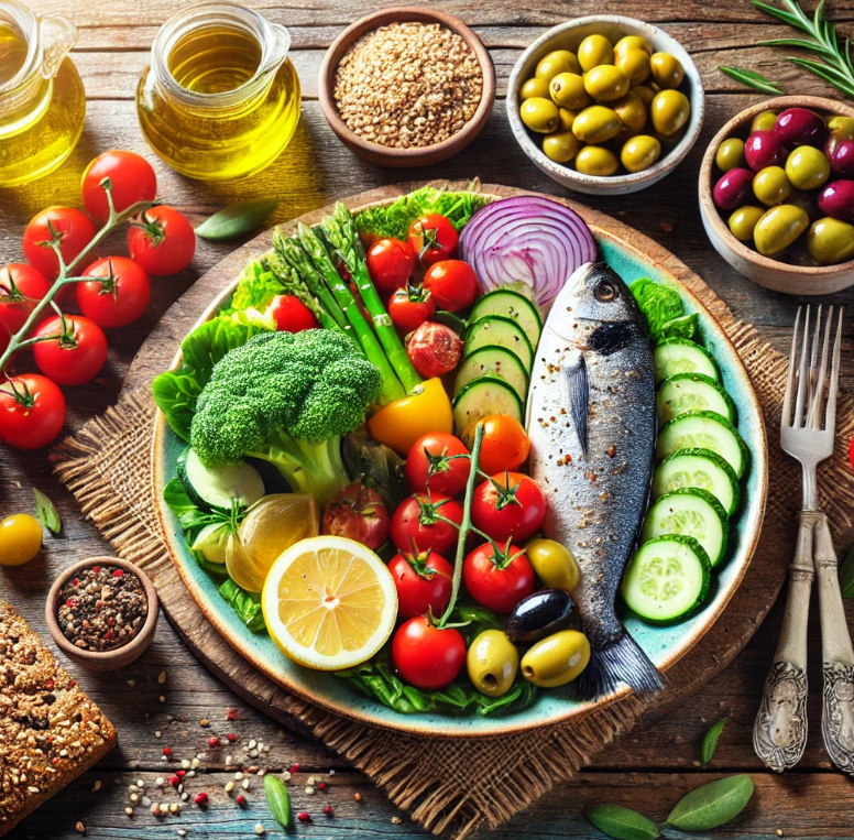 지중해식 식단이 갱년기 혈압에 미치는 효과 (갱년기, 혈압 관리, 지중해식 식단)