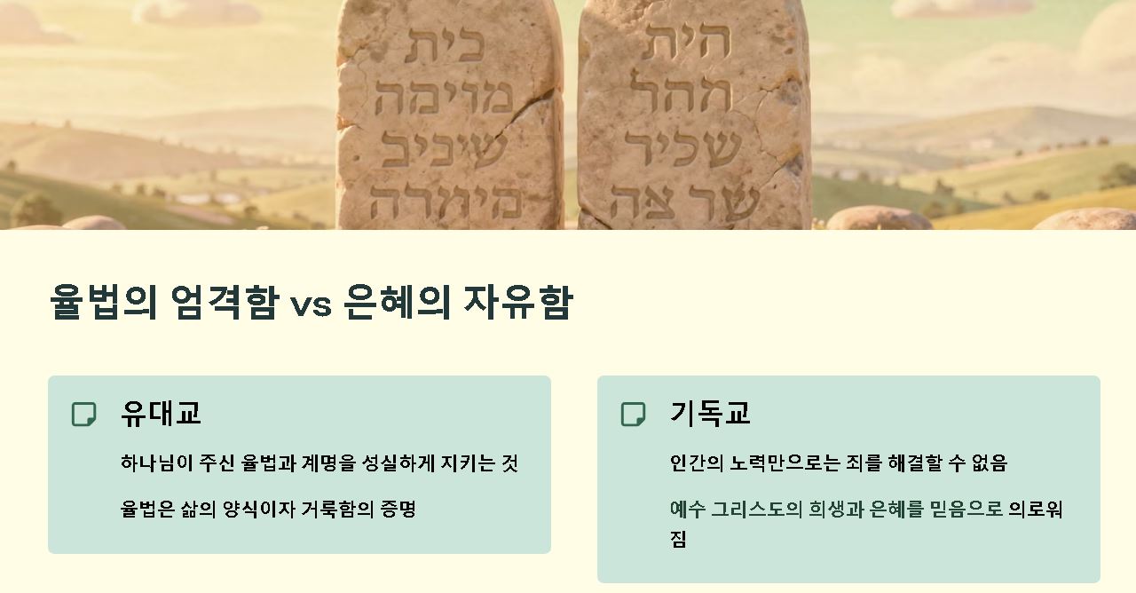 유대교와 기독교의 차이