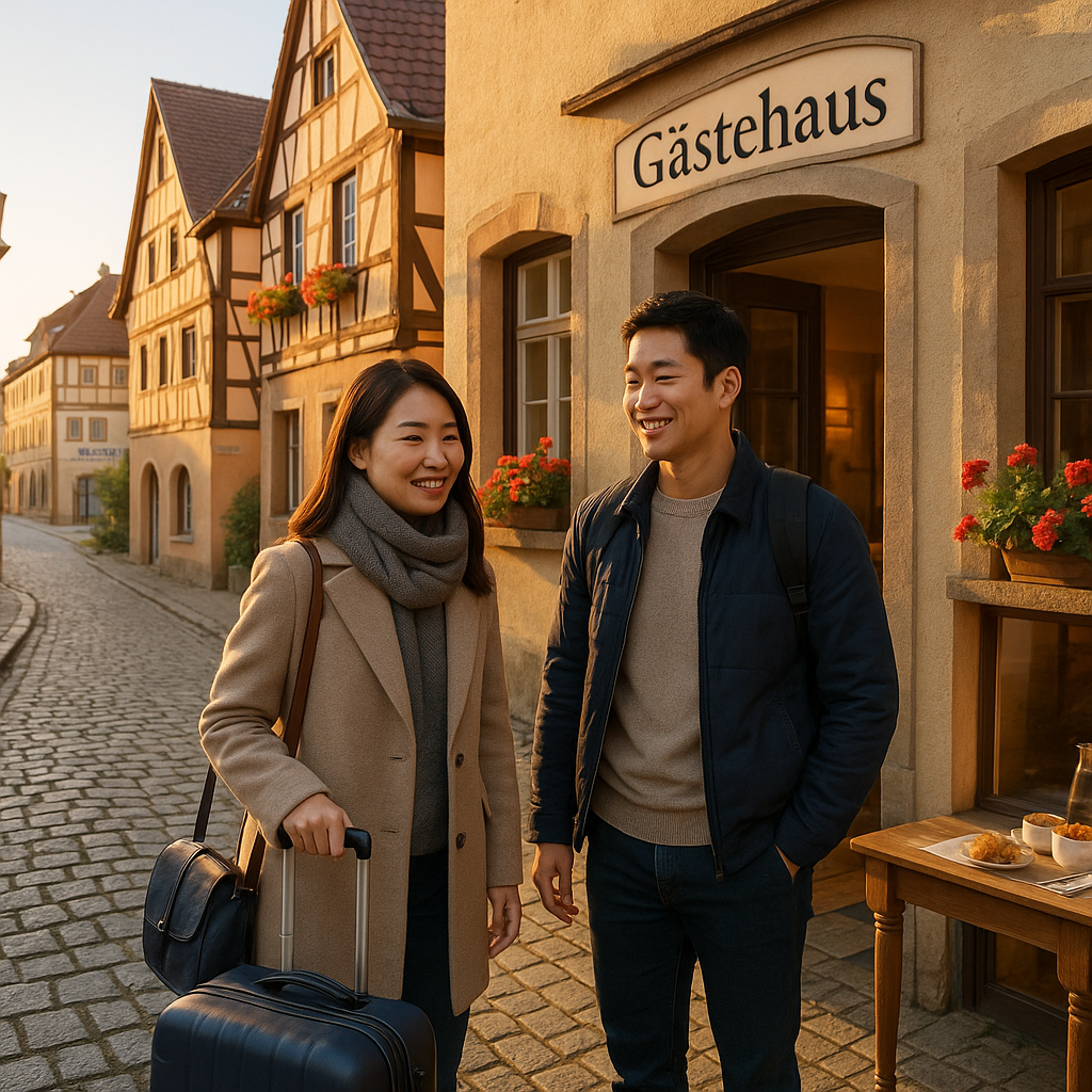 독일 소도시 숙소 고르기 팁