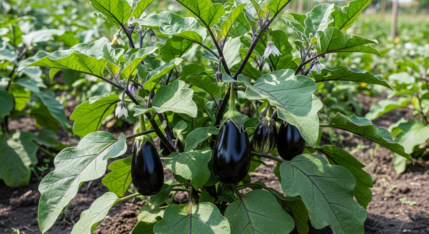 7월 20일 탄생화, 가지꽃 - 진실한 사랑과 결실의 꽃