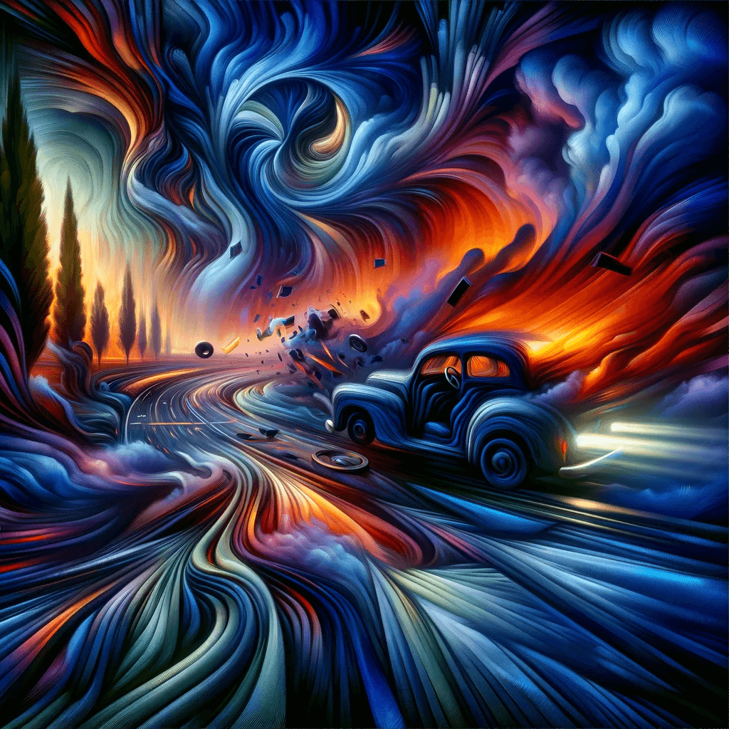 꿈에서 교통 사고