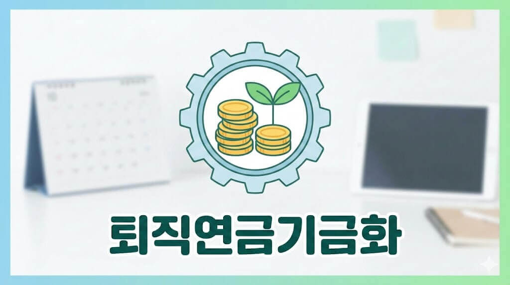 퇴직연금기금화, 내 노후자금 지키는 핵심 전략
