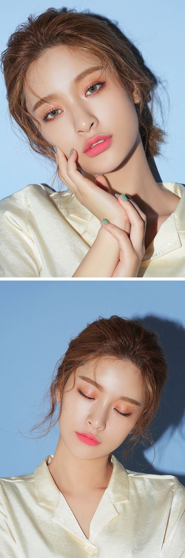 메이크업 일반인 모델 사진모음