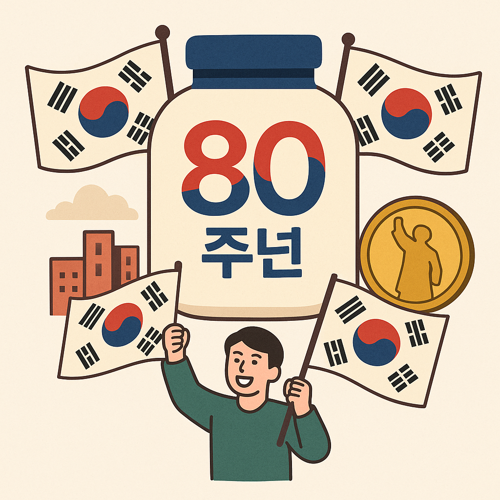 "하나은행 대한민국만세 80주년 적금" 한방정리!