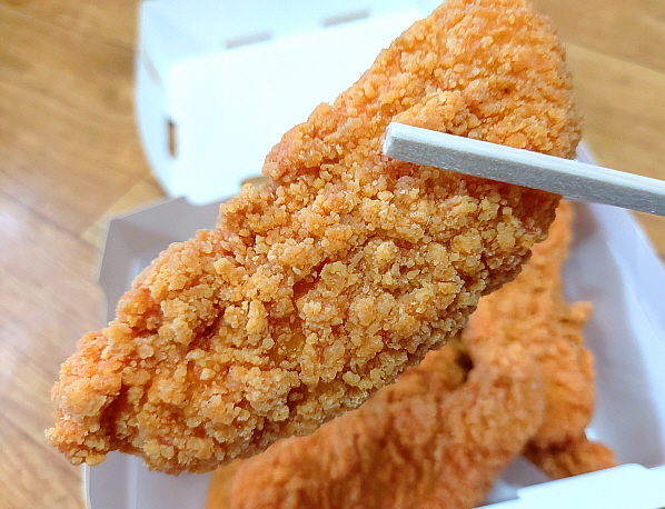 촘촘하고 바삭한 튀김옷