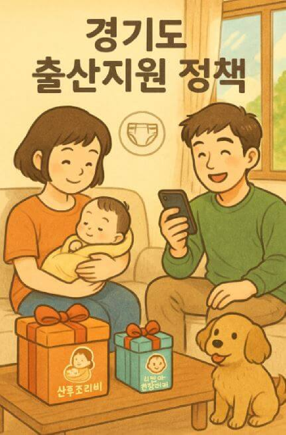 경기도 출산지원 정책(산후조리비, 산모 신생아 건강, 기저귀 분유 지원)
