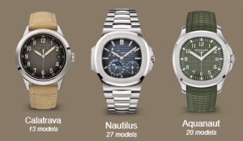 남성 명품 시계 브랜드 TOP 5 역사와 대표 모델 및 특징 _파텍필립 모델 3가지